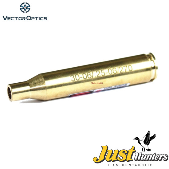 Vector Optics 25-06 Rem, 270 Win, 30-06 Caliber Cartridge Red Laser Bore Sighter