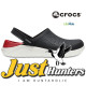 Crocs LiteRide Clogs Black and Red