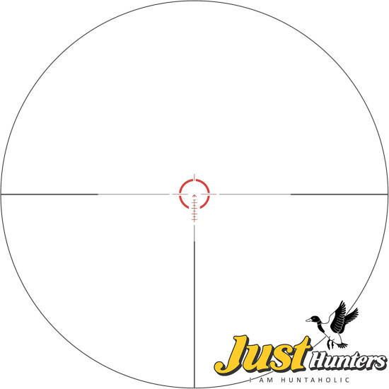 Trihawk 3x30 Prism Scope, Red MOA Reticle