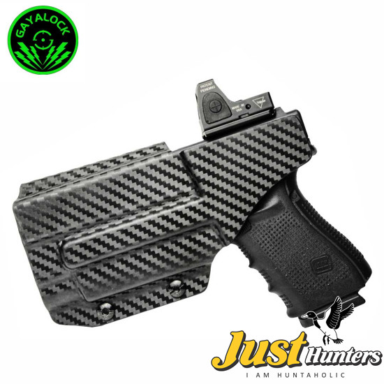 Gayalock IWB Kydex Holster Fits Glock 19/23/32/44/45 With Olight Baldr Mini Gunlight