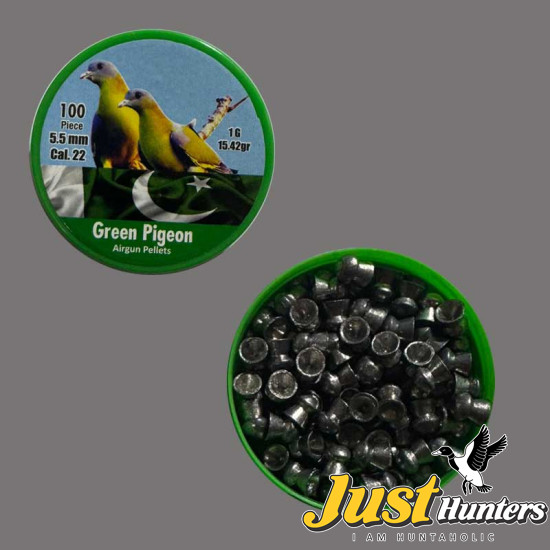 Green Pigeon Pellets .22 Cal. Pack of 3 Boxes