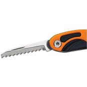 Swiss+Tech Orange 12 in 1 Precision Multitool for Camping, Auto, Outdoors, Hardware