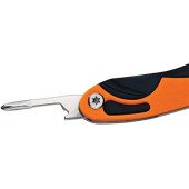 Swiss+Tech Orange 12 in 1 Precision Multitool for Camping, Auto, Outdoors, Hardware