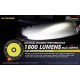 Nitecore P20i Tactical Flashlight 1800 Lumen USB-C Rechargeable Strobe Ready