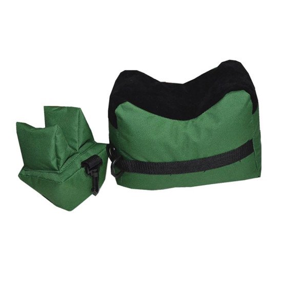 Gun Rest Bag Portable Shooting Rear Set Front and Rear Rifle Target Hunting Bench Unfilled Stand