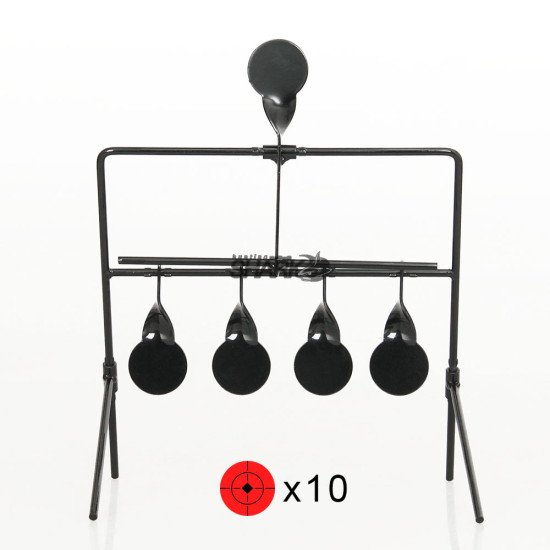 New Arrival 4 Targets Automatic Reset Rotating Shooting Target For Hunting Shooting HS36-0005 New Arrival 4 Targets Automatic Reset Rotating Shooting Target For Hunting Shooting HS36-0005