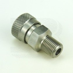 New Airgun PCP Charging Hose Stainless Steel Fill Fitting 8MM Female Quick Disconnect 1/8BSPP & 1/8NPT & M10*1 Male Threads New Airgun PCP Charging Hose Stainless Steel Fill Fitting 8MM Female Quick Disconnect 1/8BSPP & 1/8NPT & M10*1 Male Threads
