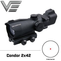 Vector Optics Condor 2X42 Green & Red Dot Shooting Reflex