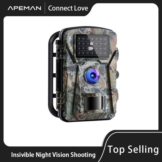 Apeman H45 16MP, 1080P Infrared Garden Monitoring Hunting Trail Camera, HD Wildlife Hunting Camera with IR Night Vision Apeman H45 16MP, 1080P Infrared Garden Monitoring Hunting Trail Camera, HD Wildlife Hunting Camera with IR Night Vision