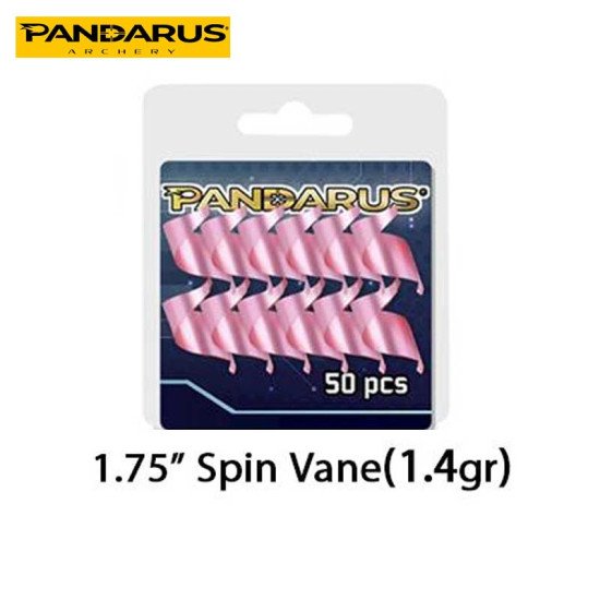 Pandarus Archery Spin Vane 1.75'' 50PC Pack Pandarus Archery Spin Vane 1.75'' 50PC Pack