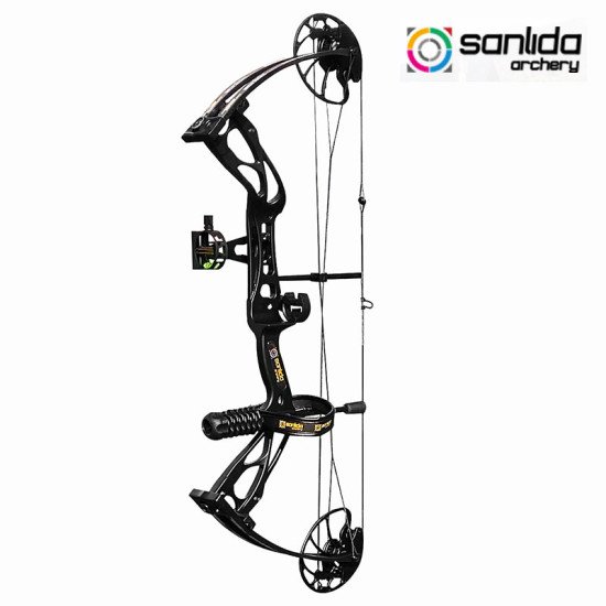 Sanlida Archery Dragon X8 60lbs Black Basic Kit