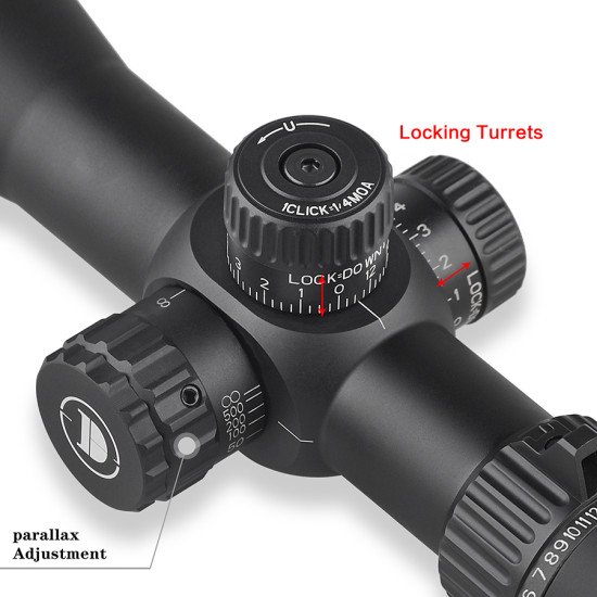 Discovery Optics HT 6-24X40 SF FFP SCOPE Discovery Optics HT 6-24X40 SF FFP SCOPE