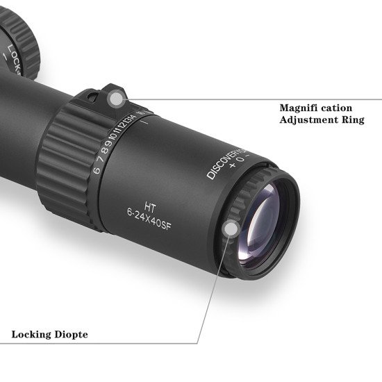 Discovery Optics HT 6-24X40 SF FFP SCOPE Discovery Optics HT 6-24X40 SF FFP SCOPE