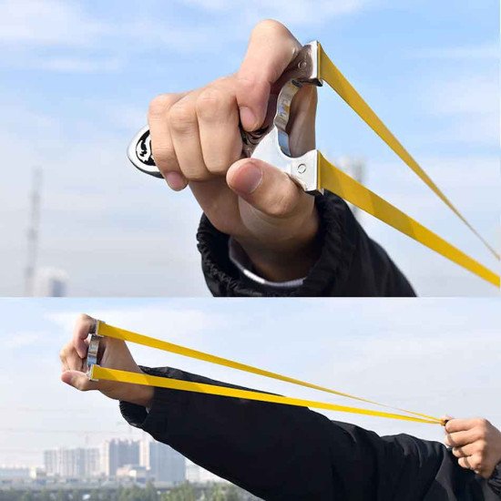 Dragon and Phoenix OTT Stainless Steel Slingshot