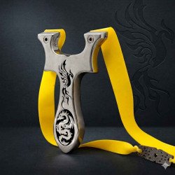 Dragon and Phoenix OTT Stainless Steel Slingshot