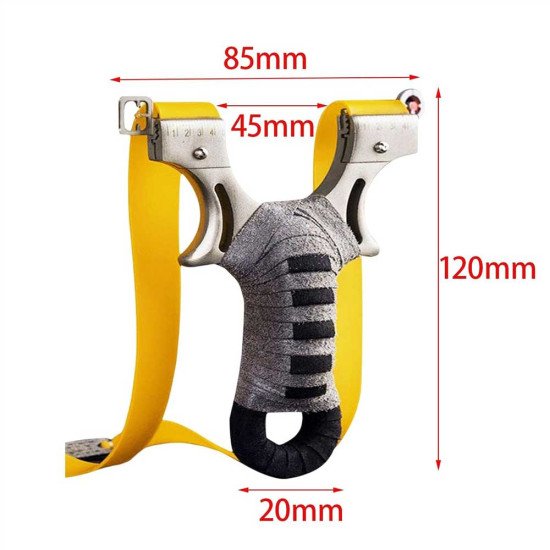 Metal Slingshot for Hunting and Shooting