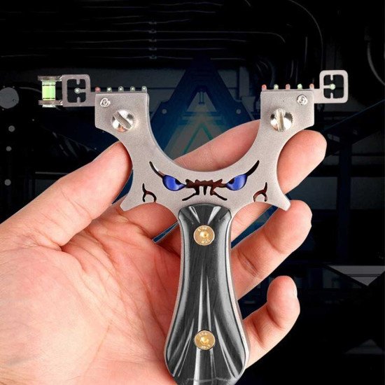 Stainless Steel Slingshots Professional Catapult for Hunting and Shooting