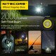 NITECORE MH15 USB-C Rechargeable Flashlight LED 18W QC Fast Charge EDC Torch Light As Power Bank, Built in 21700 Li-ion Battery