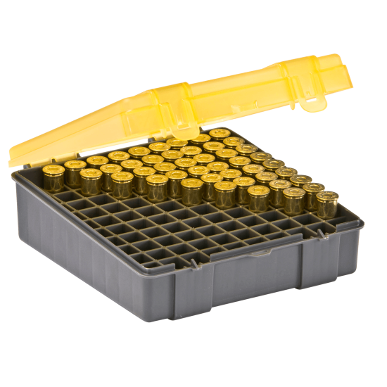 PLANO AMMO CASE 100-COUNT LARGE HANDGUN AMMO CASE