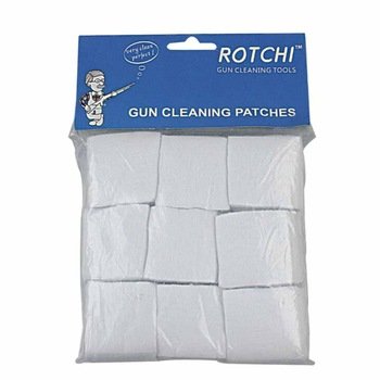 Rotchi Square Shape Cotton Cloth Gun Cleaning Patches for .177 - .22 Caliber Rotchi Square Shape Cotton Cloth Gun Cleaning Patches for .177 - .22 Caliber