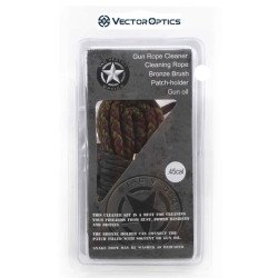 Vector Optics .45 Bore Snake Gun Cleaning with Bronze Brush Vector Optics .45 Bore Snake Gun Cleaning with Bronze Brush