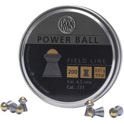 RWS POWER Ball .177 Caliber Pellet- 200 Count