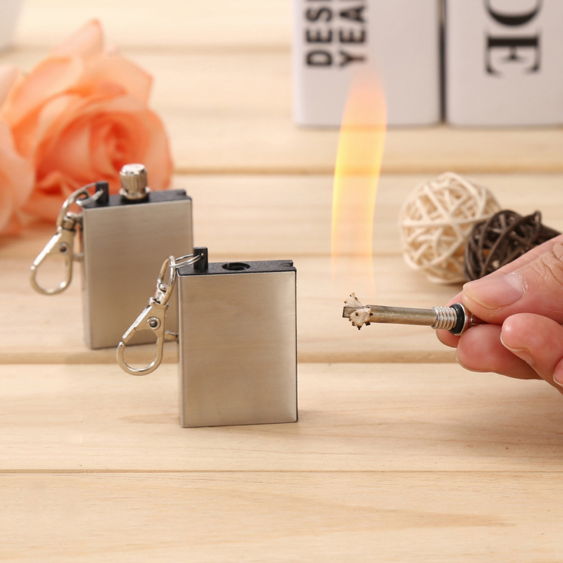 Camping Waterproof Reusable Match Cylinder Stainless Steel Flint Lighter  Matchstick-2 - Buy Camping Waterproof Reusable Match Cylinder Stainless  Steel Flint Lighter Matchstick-2 at Best Price in SYBazzar