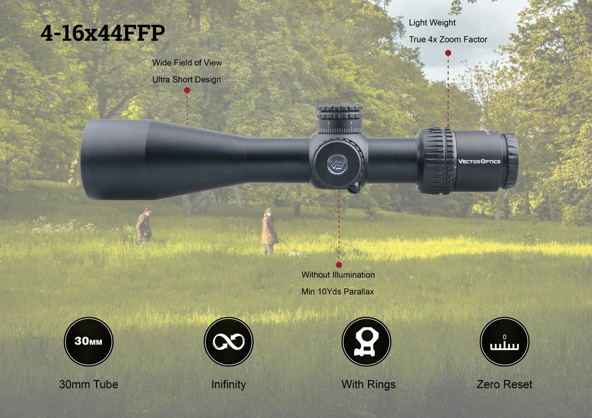 VectorOpticsVeyron6-24x44RiflescopeUltraShortCompact110MILHuntingRifleScopeAirgunShootingRealFirearm-4001123885861