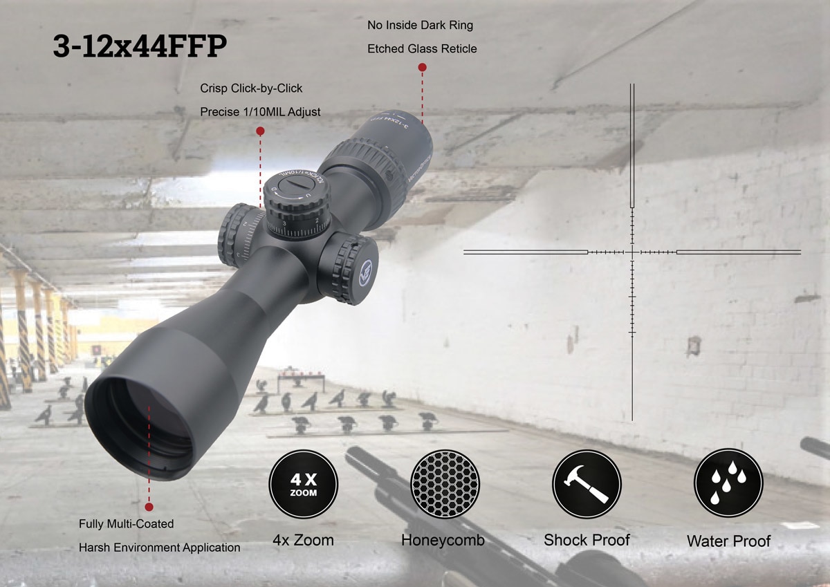 VectorOpticsVeyron6-24x44RiflescopeUltraShortCompact110MILHuntingRifleScopeAirgunShootingRealFirearm-4001123885861