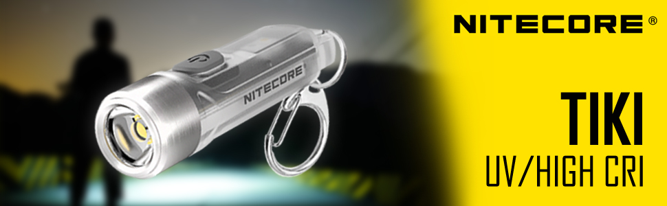 Nitecore-Tiki-Keychain-Flashlight-with-UV-High-CRI-Lights-300-Lumens-USB-Recharg