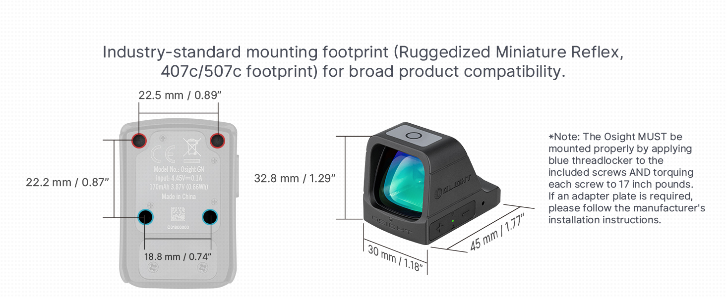 OLIGHT-Osight-3-MOA-Rechargeable-Dot-Open-Reflex-Sight-with-Charging-Cover-Tacti